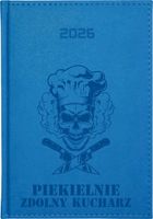 KALENDARZ A5 2026 dzienny KSIAŻKOWY z grawerem DLA KUCHARZA Z TWOIM NAPISEM