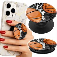 Uchwyt do telefonu Popsocket na palce/stojak KOSZYKÓWKA NBA BOISKO KOSZ FAN