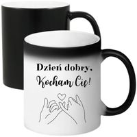 KUBEK MAGICZNY PREZENT DLA DZIEWCZYNY ŻONY MĘŻA CHŁOPAKA WALENTYNKI WZORY
