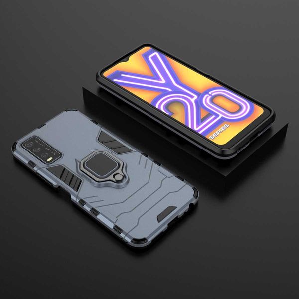 Spacecase X-Ring Vivo Y11S/Y20S Niebieski zdjęcie 7