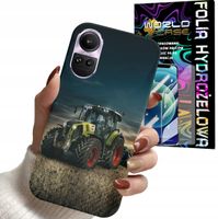 ETUI DO OPPO RENO 10 PRO 5G - TRAKTOR CIĄGNIK POLE ROLNIK PLECKI + FOLIA