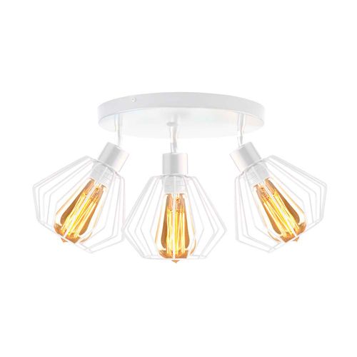 Plafon 3-płomienny loft regulowany GIJON LOFT na Arena.pl