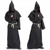 STRÓJ KOSTIUM PRZEBRANIE HABIT MNICH KSIĄDZ ZAKONNIK HALLOWEEN