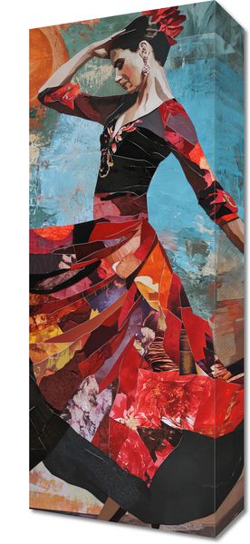 Obraz 20x50cm Taniec Flamenco zdjęcie 1