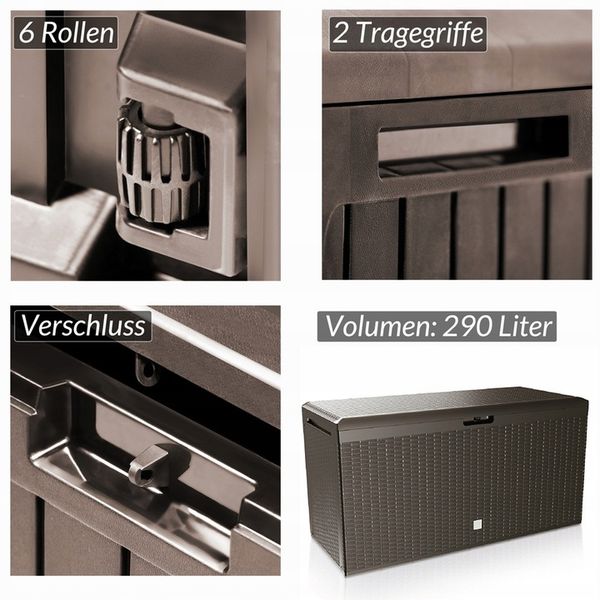 SKRZYNIA POJEMNIK BALKONOWA OGRODOWA zdjęcie 2