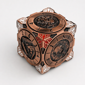 Death Light Copper | 8 cm | Metal | Kość Kołowa | Dungeons and Dragons