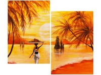 80X70CM CHWILA SPOKOJU DUO OBRAZ