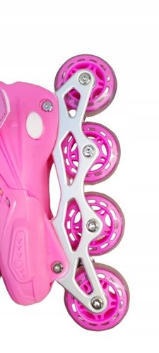 ROLKI DZIECIĘCE REGULOWANE ROLKI DLA DZIECI 35-38 PREMIUM NA PREZENT na Arena.pl