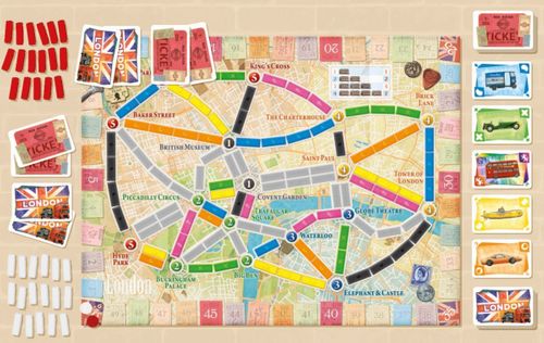 Gra Wsiąść do pociągu: Londyn na Arena.pl