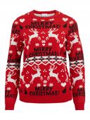 Vila Sweter Anna 14071994 Czerwony XS