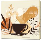 Obraz 90x90cm Aromatyczna Przerwa