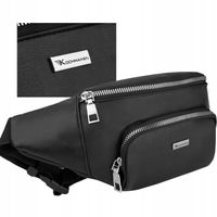 KOCHMANSKI nerka damska na pas lub saszetka na ramię czarna