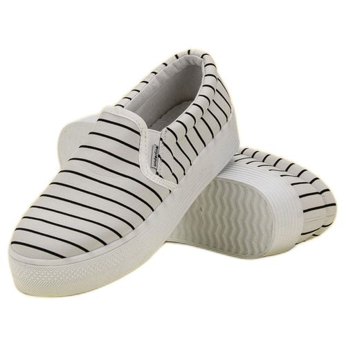 Białe Slipony W Paski r.36 na Arena.pl