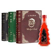 PREZENT NA ŚWIĘTA KSIĄŻKA NA ALKOHOL opakowanie na BOŻE NARODZENIE MIKOŁAJ