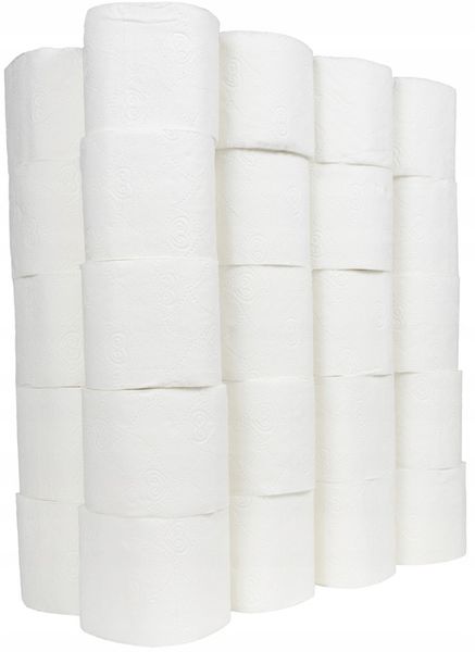 Papier toaletowy bezzapachowy celuloza 40 szt. zdjęcie 1