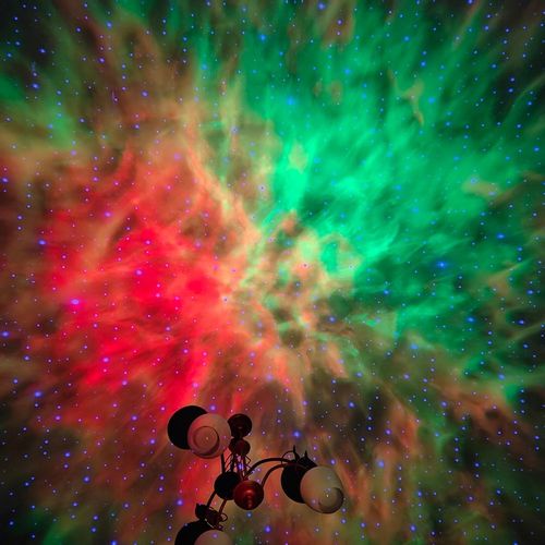 PROJEKTOR GWIAZD LAMPKA NOCNA RZUTNIK LED DO SYPIALNI DLA DZIECI NA PREZENT na Arena.pl