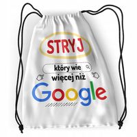 Plecak Dla Stryja Sportowy Szkolny Worek Torba Z Nadrukiem Ze Zdjęciem