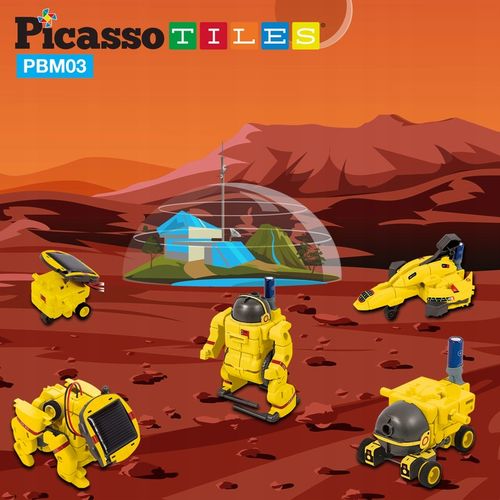 Robot solarny interaktywny 6w1 6 robotów zasilany słońcem edukacyjny kosmos na Arena.pl