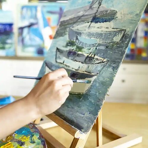 PŁÓTNO MALARSKIE DO MALOWANIA PROFESJONALNE PODOBRAZIE ZESTAW 3szt 40x50 cm na Arena.pl