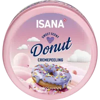 Peeling do ciała słodki donut Isana limitowana edycja
