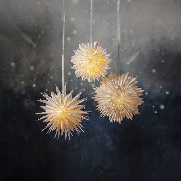 Gwiazda wisząca biała CLOUD 60 cm zdjęcie 2