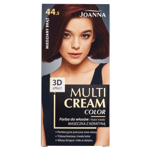 JOANNA MULTI CREAM Farba 44.5 Miedziany brąz zdjęcie 1