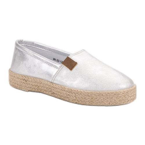 Modne Srebrne Espadryle r.41 na Arena.pl