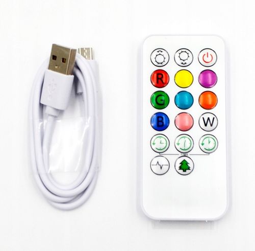 LAMPKA NOCNA MIŚ DLA DZIECI KOLOROWA SILIKON RGB M na Arena.pl