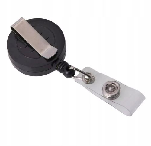 Retraktor zwijana linka klucze ID brelok klips EDC T-Bag ZWIJACZ Biurowy na Arena.pl