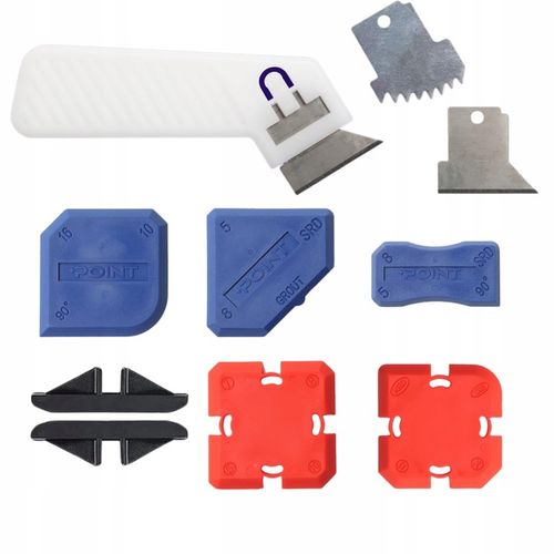 Kulki do Silikonu Fugowania Szpachelka do Trudnych Miejsc Zestaw na Arena.pl