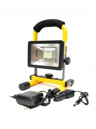 HALOGEN LED 30W Z AKUMULATOREM na Arena.pl