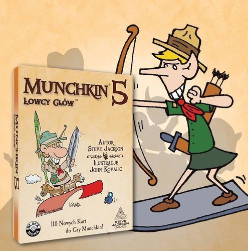 Gra Munchkin 5 Łowcy Głów na Arena.pl