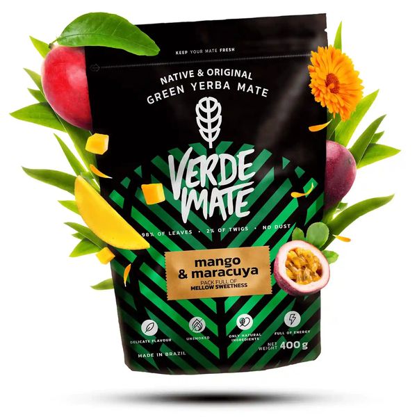 Verde Mate Green Mango & Maracuya 0,4 kg zdjęcie 1