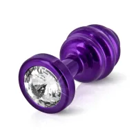 diogol ano ribbed purple 25 mm - aluminiowy korek dekoracyjny