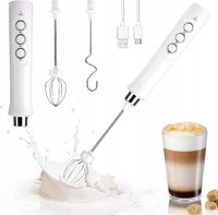 SPIENIACZ DO MLEKA KAWY AKUMULATOROWY MIKSER 3 w 1