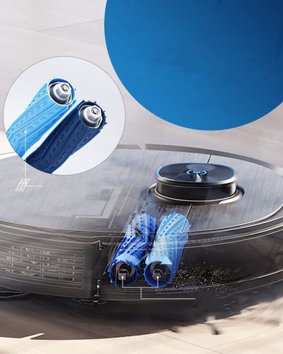 Robot odkurzający z funkcją mycia podłogi ECOVACS T9 AIVI, 5200mAh, Używany na Arena.pl