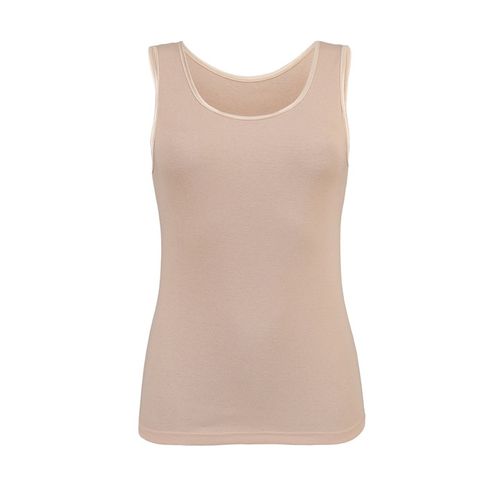 Clarissa koszulka na ramiączkach Eldar beżowa XL na Arena.pl