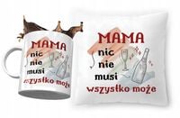 Zestaw Dla Mamy Poduszka + Kubek Prezent Z Nadrukiem Ze Zdjęciem