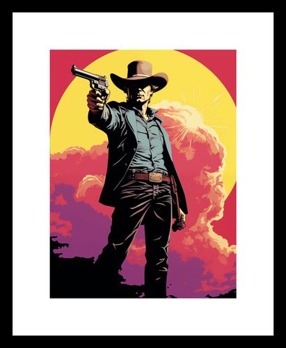 Plakat 15x20cm Strzelec z Epoki na Arena.pl