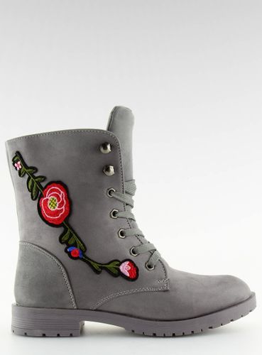 Workery z haftem szare AB-9 GREY - 41 na Arena.pl