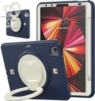 Etui do iPad Air 5/Air 4/Pro 11" Podstawka Miejsce na Rysik Granatowe