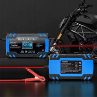 PROSTOWNIK DO AKUMULATORA FUNKCJA NAPRAWY SAMOCHODOWY AUTOMATYCZNY |12V 8A