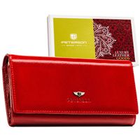 portfel damski skórzany ptn 72401-lmvt-2138 red