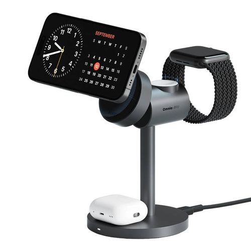 Ładowarka Bezprzewodowa AUKEY LC-MC311 3w1 15W Qi2 MagSafe DO iPhone Apple na Arena.pl