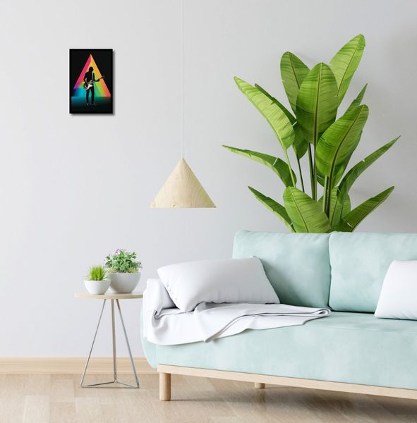 Plakat 20x30cm Pryzmat przez Gitarę zdjęcie 4