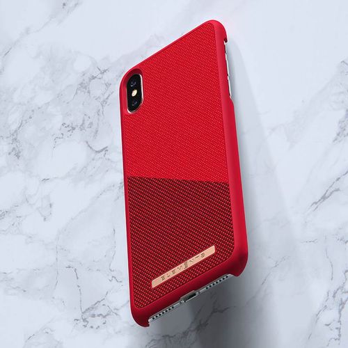 Materiałowe etui do iPhone Xs Max (Red) #0 na Arena.pl