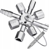 KLUCZ UNIWERSALNY DO SZAFEK ELEKTRYCZNYCH 10W1