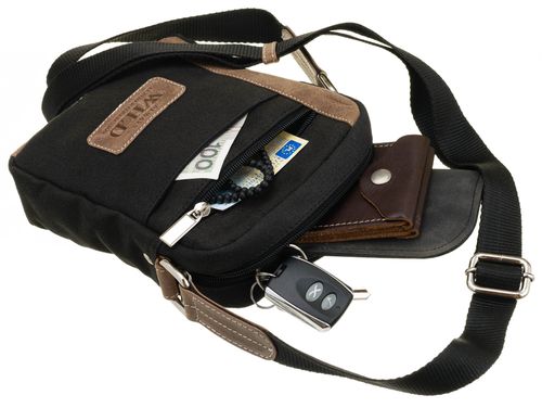 torba skóra+canvas 840-mhc navy na Arena.pl