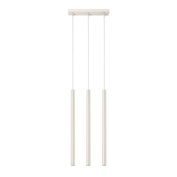 Lampa wisząca PASTELO 3 beżowa zdjęcie 1