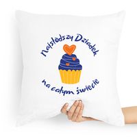 Poduszka Na Dzień Dziadka Najsłodszy Dziadek Z Nadrukiem Ze Zdjęciem